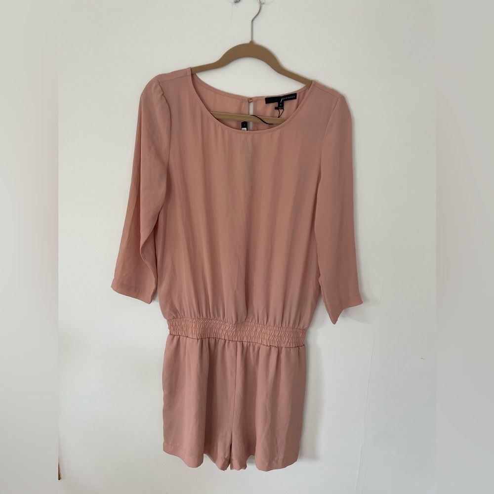 Harve benard Pink Jumpsuit Shorts small new with tags